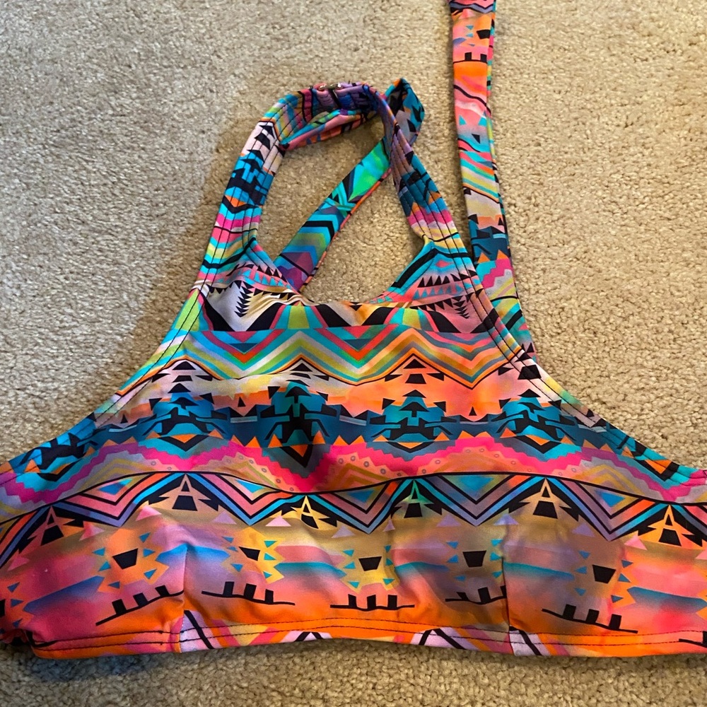 Express Multi-Colored Bikini Set